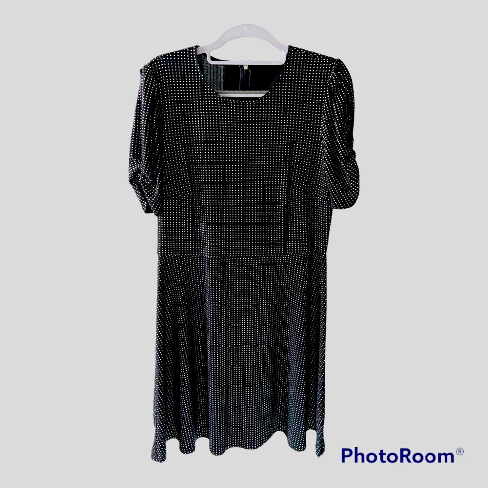 Michael Kors Black and Silver dress.